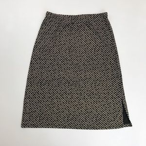 STYLE & CO. Kenya Pencil Skirt Medium NWT Tribal Print Stretch Career